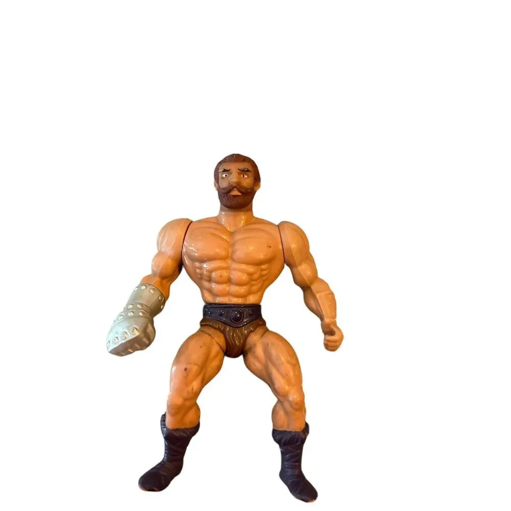Vintage 1983‎ He-Man MOTU Masters of the Universe Fisto Action Figure & Bam Man